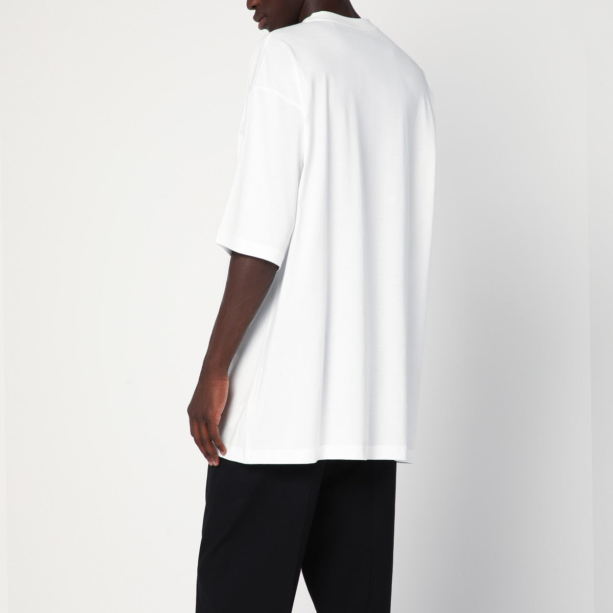 adidas Y-3 White cotton Y-3 Boxy T-shirt
