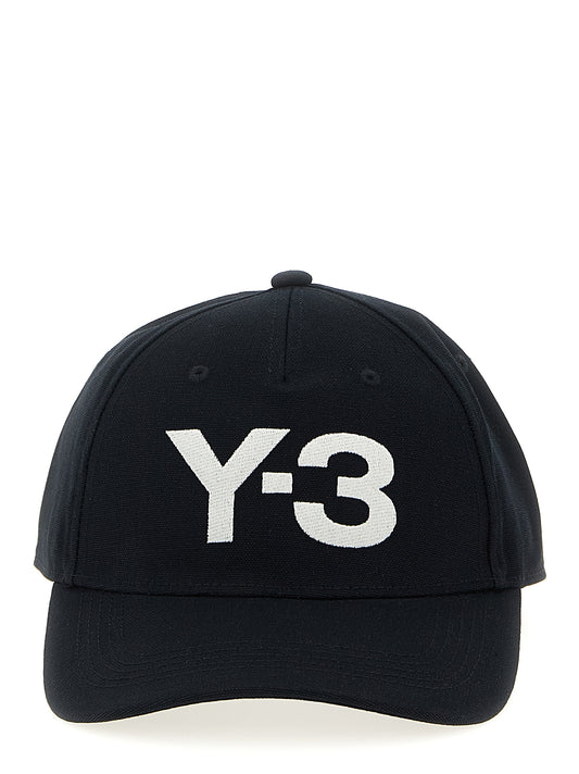 Y-3 Classic Logo Cap — Men's Black Cotton Cap