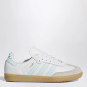adidas Originals Samba OG Sneakers — White/Aquamarine