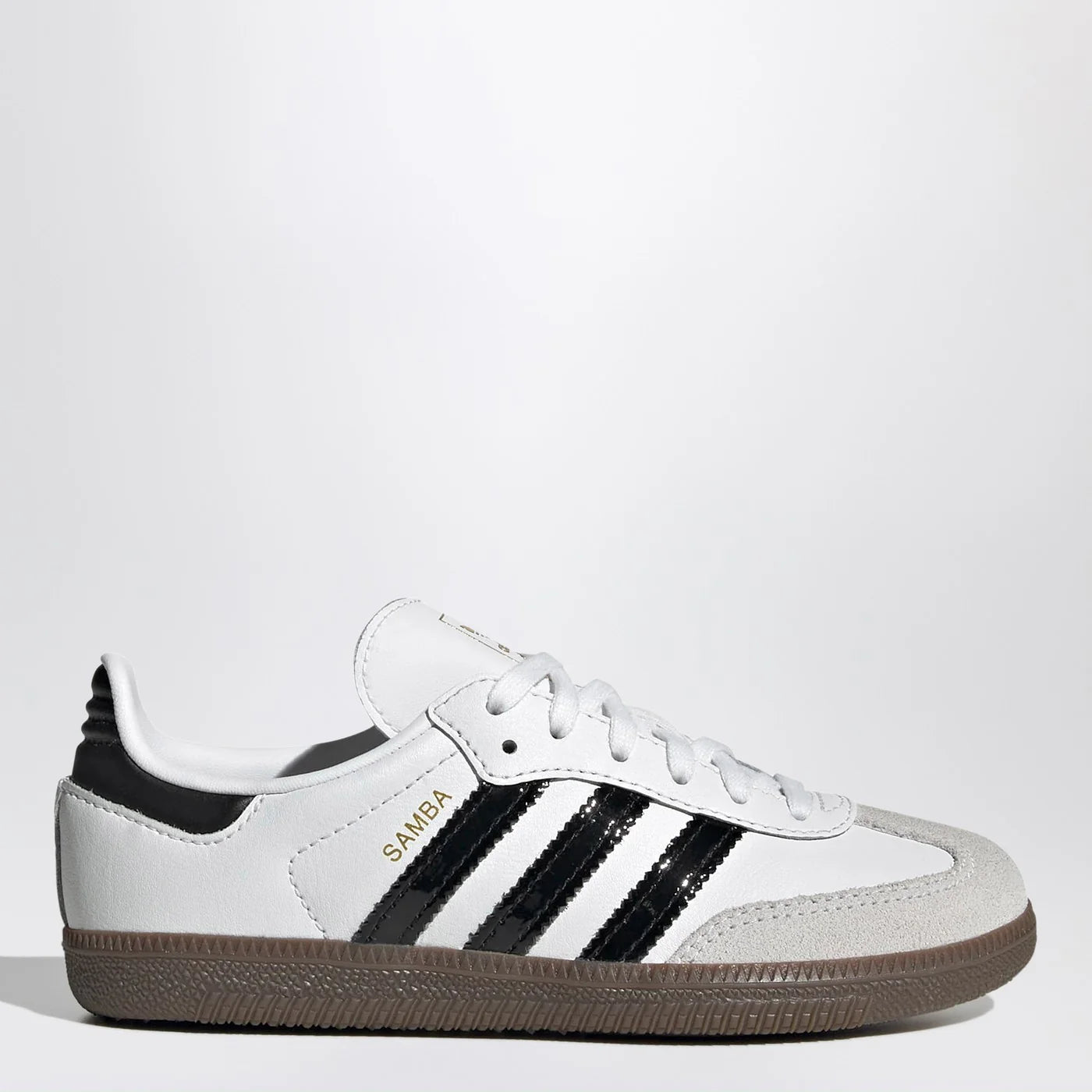 adidas Originals Samba white/black Sneakers with elastic laces