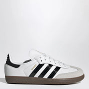 adidas Originals Samba white/black Sneakers with elastic laces