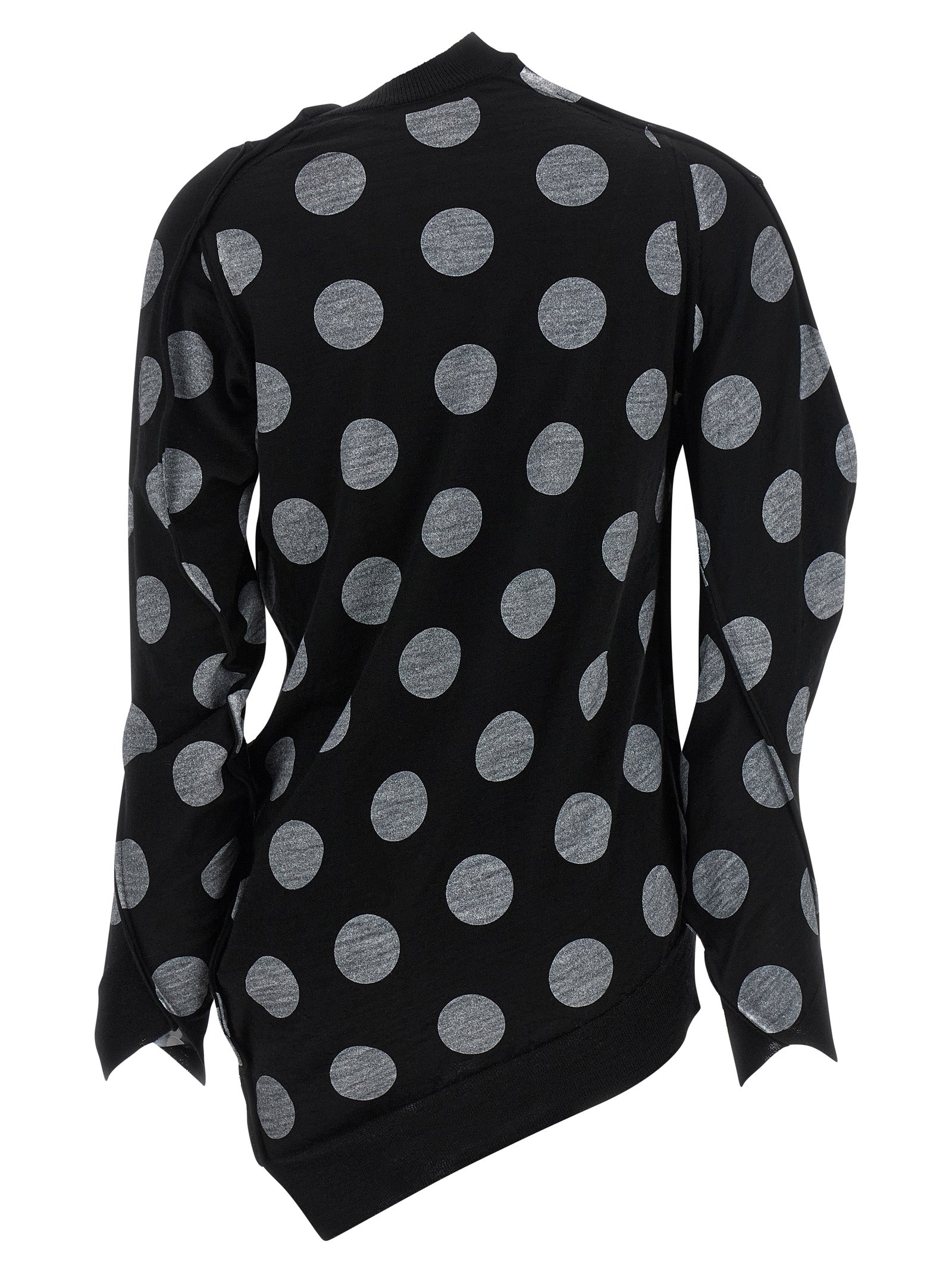 Junya Watanabe Polka Dot Maxi Cardigan – Knitwear 2026