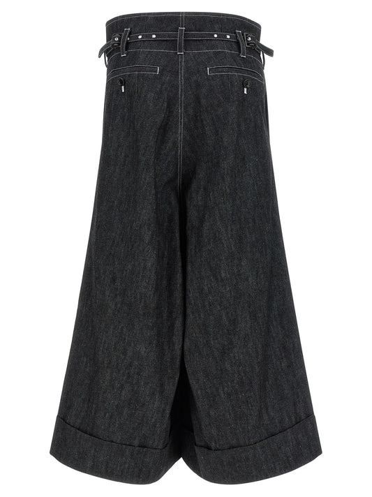 Junya Watanabe High Waist Jeans for Women — Black