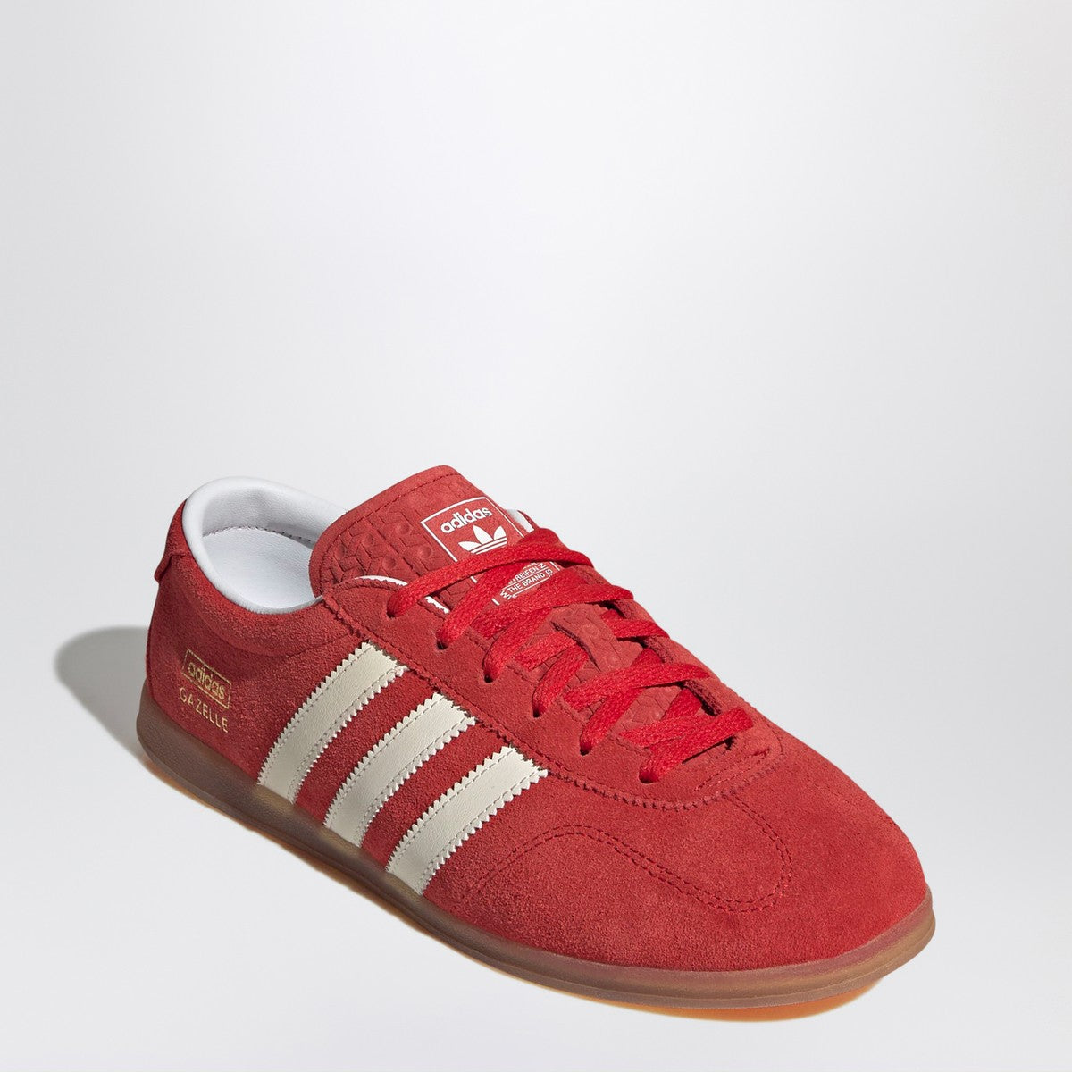 adidas Originals Gazelle Lo Pro sneakers in Better Scarlet and Cloud White