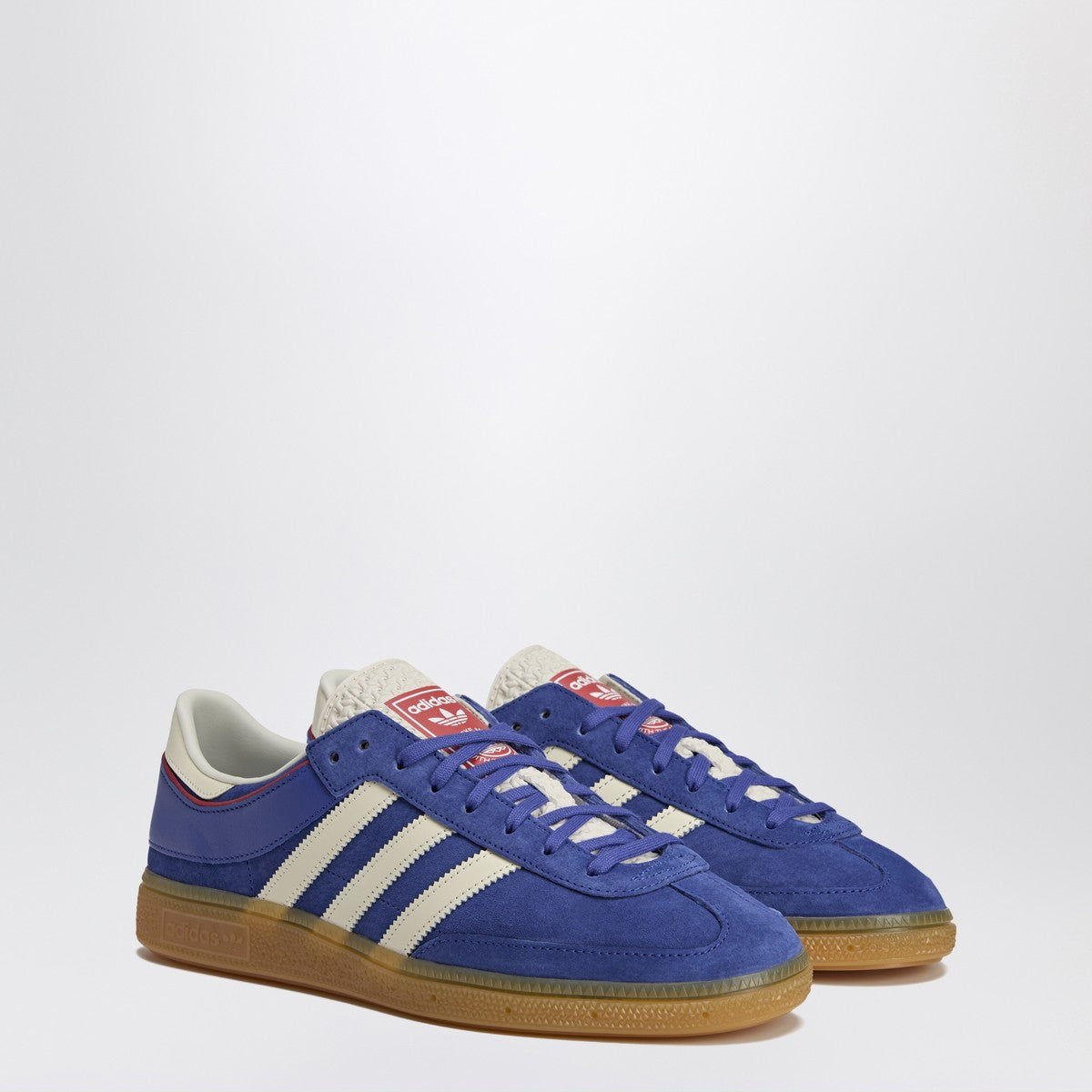 adidas Statement Sneaker Handball Cup SPZL in Suede Leather Blue