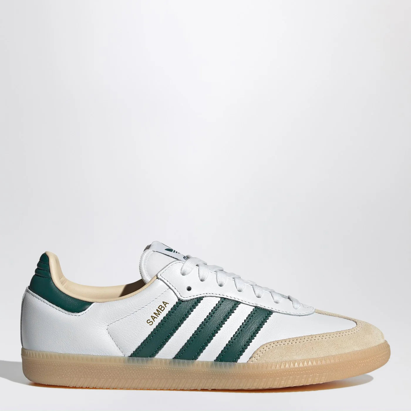 adidas Originals Samba OG white/green/beige Sneakers