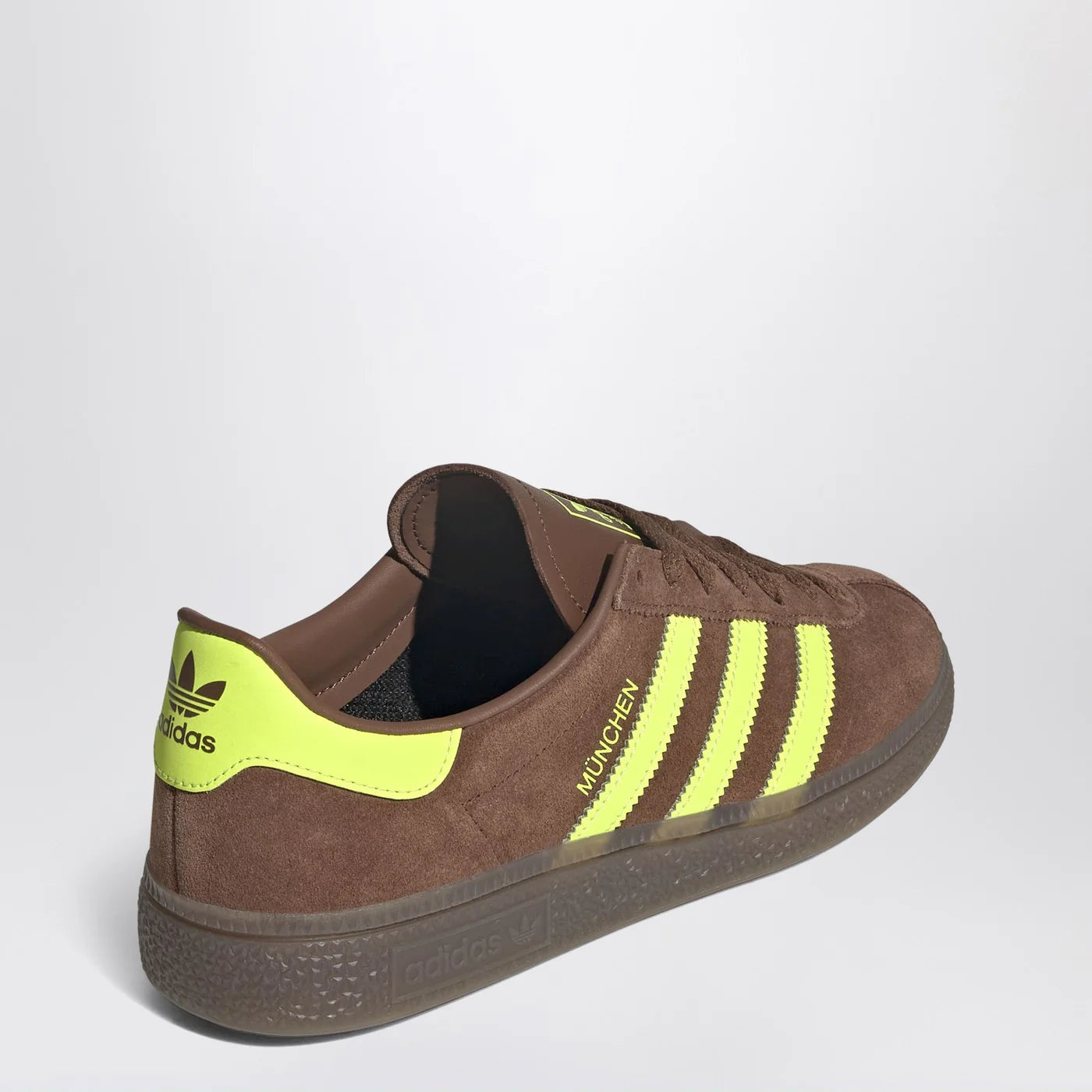 adidas Originals Sneakers München in brown/yellow suede
