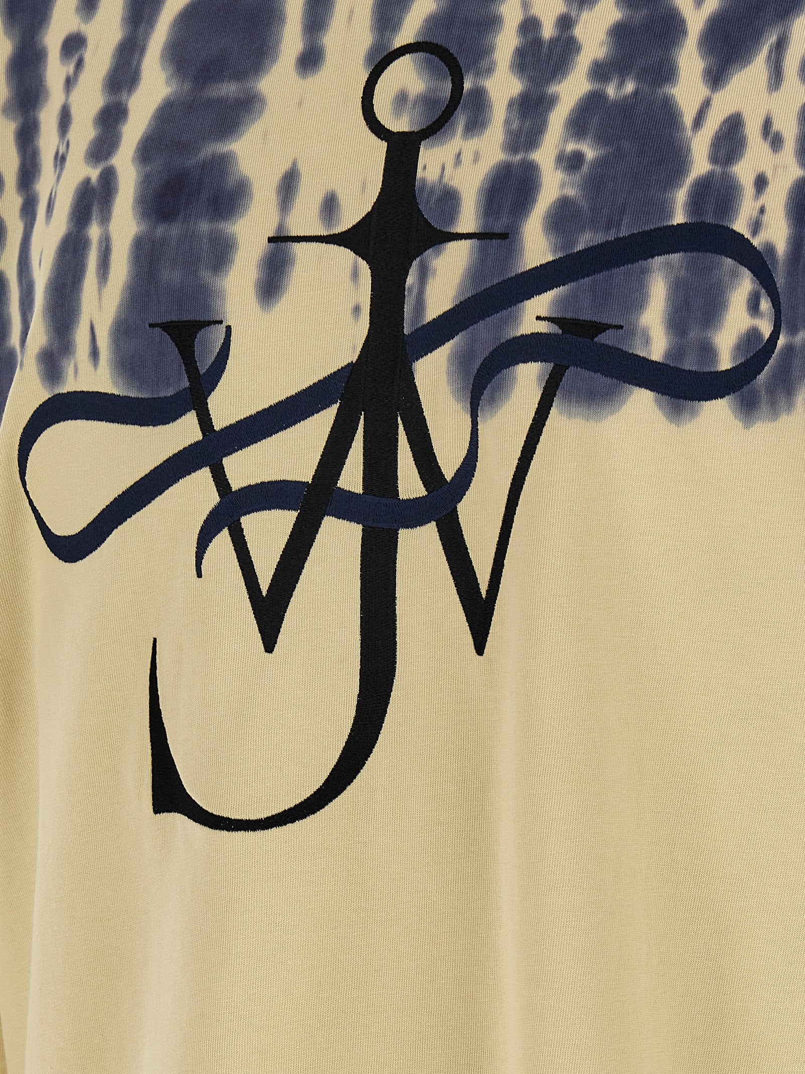 J.w.anderson Ribbon Anchor Tie-dye T-shirt