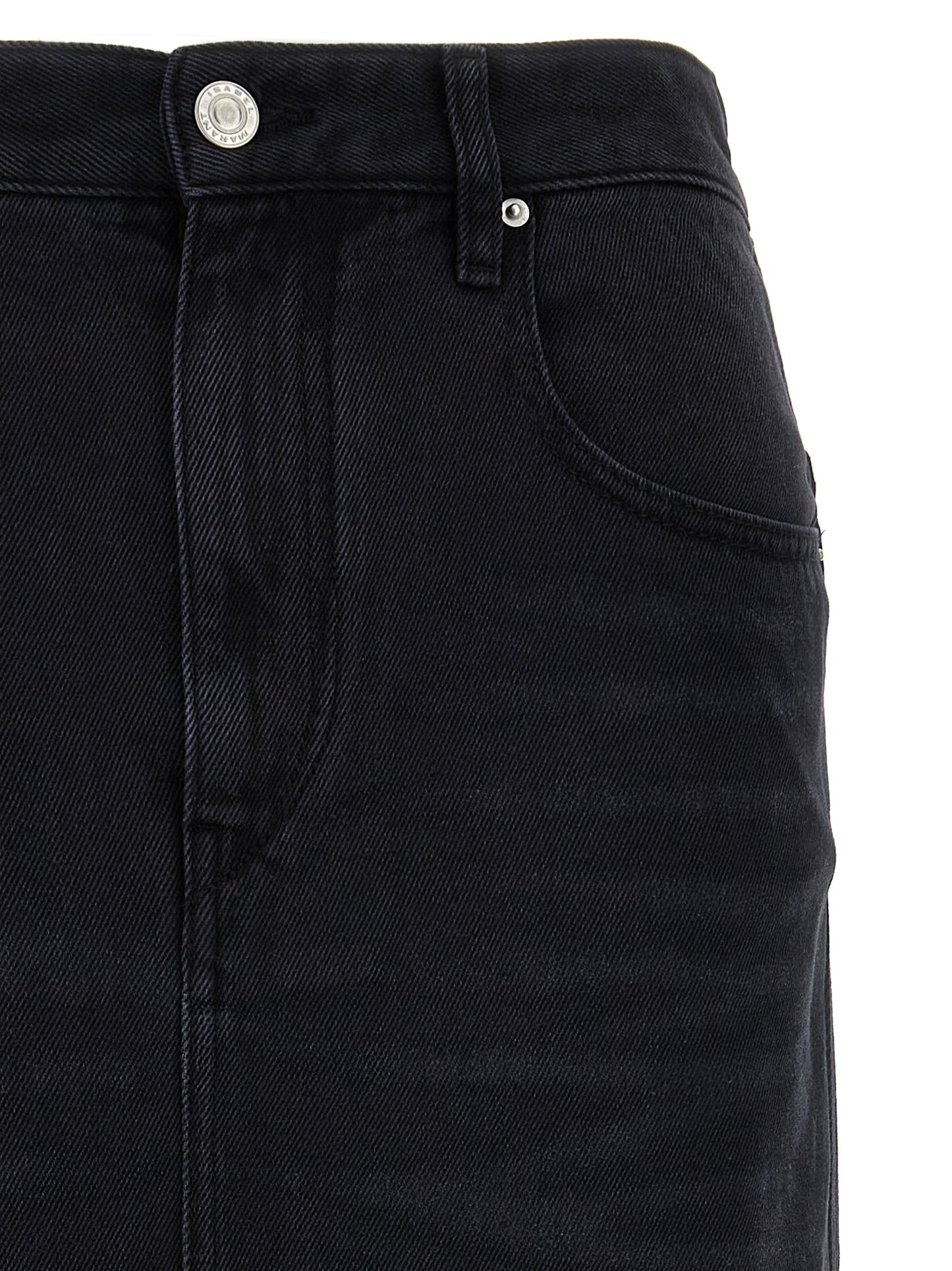 Isabel Marant Tilauria Skirt - Denim Split Skirt