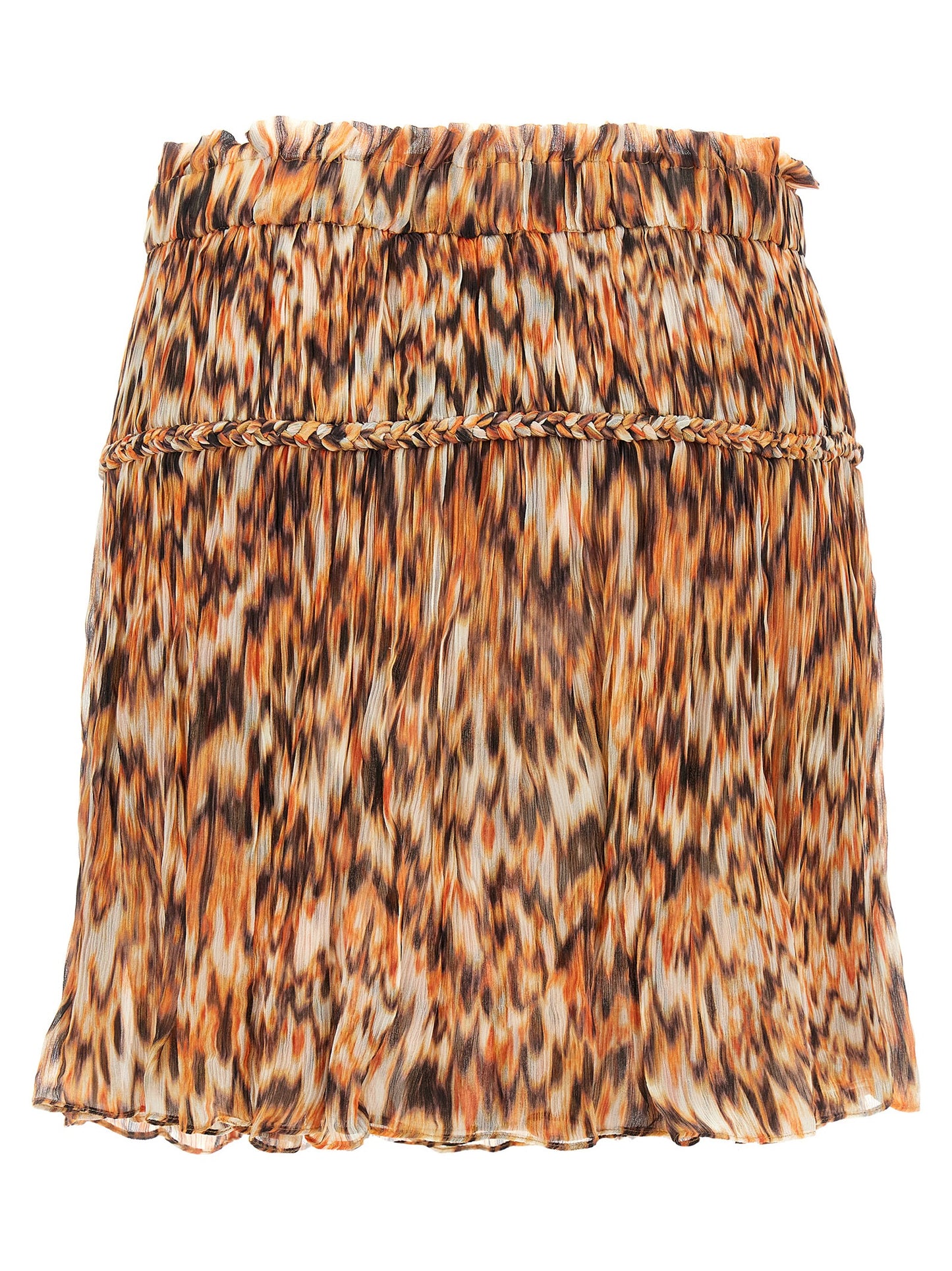Isabel Marant Roumi Skirt — Orange Mini Skirt