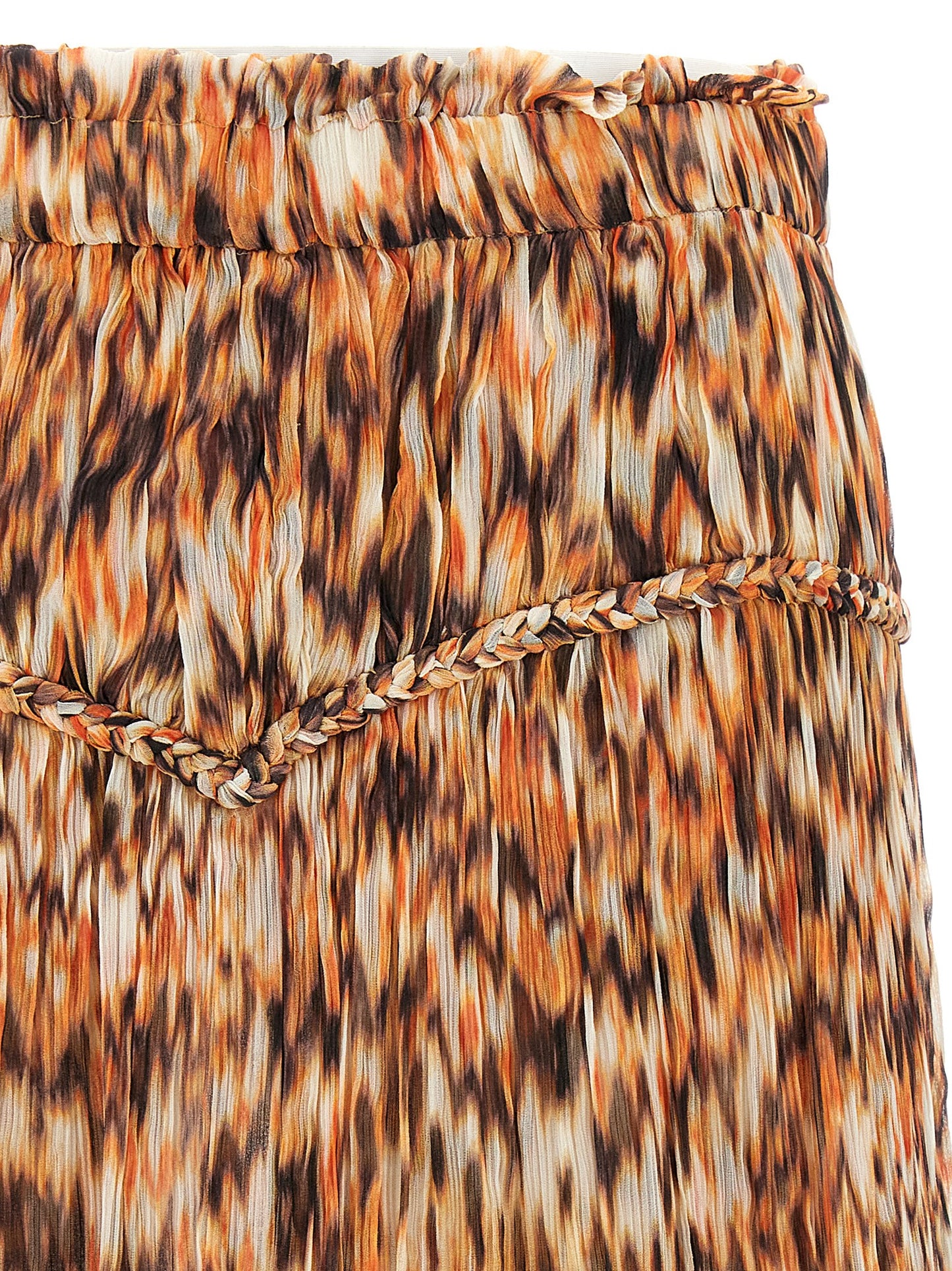 Isabel Marant Roumi Skirt — Orange Mini Skirt