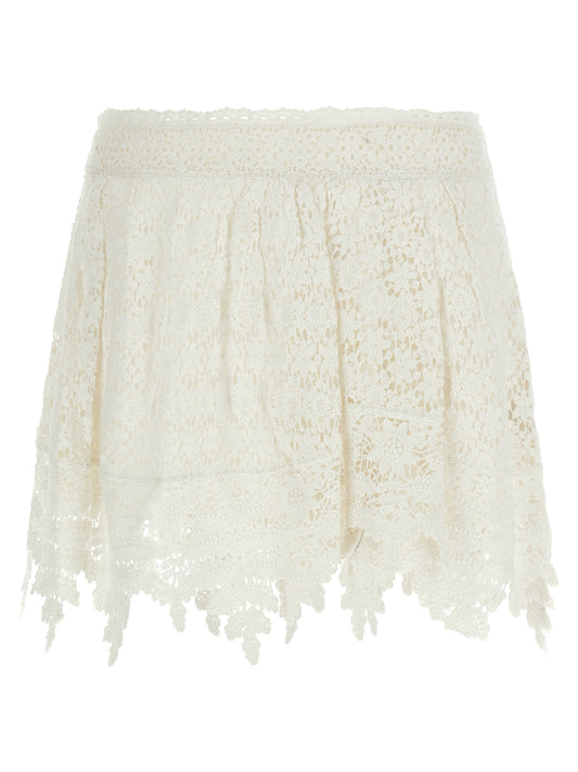 Isabel Marant Hanta Skirt — Crochet Mini Skirt
