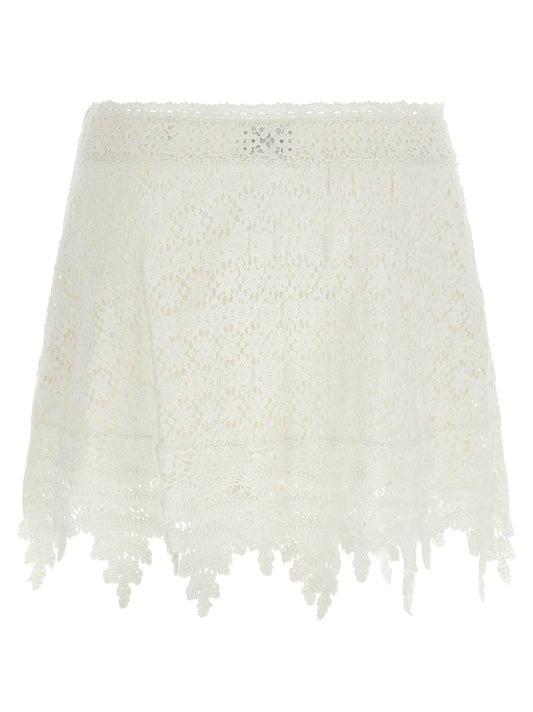 Isabel Marant Hanta Skirt — Crochet Mini Skirt