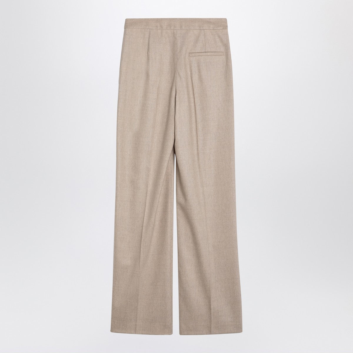 Beige Wool & Cashmere Trousers — LouLou De Saison