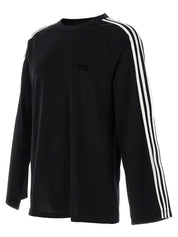Y-3 Long Sleeve Tee 3-stripes T-shirt