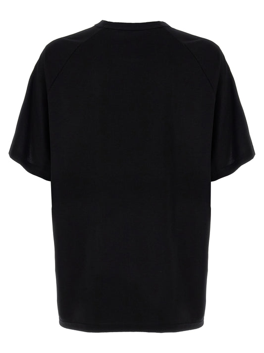 Y-3 3 Strisce T‑shirt — Women's Topwear, White/Black