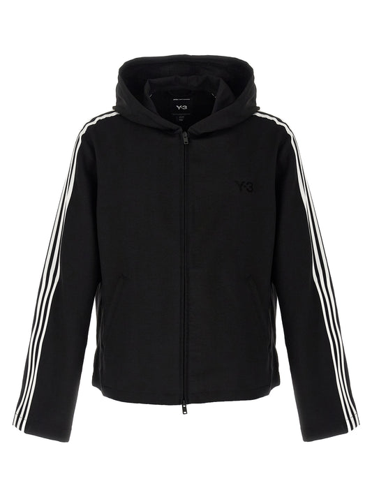 Y-3 3-Stripes Hoodie for Men — Premium Topwear