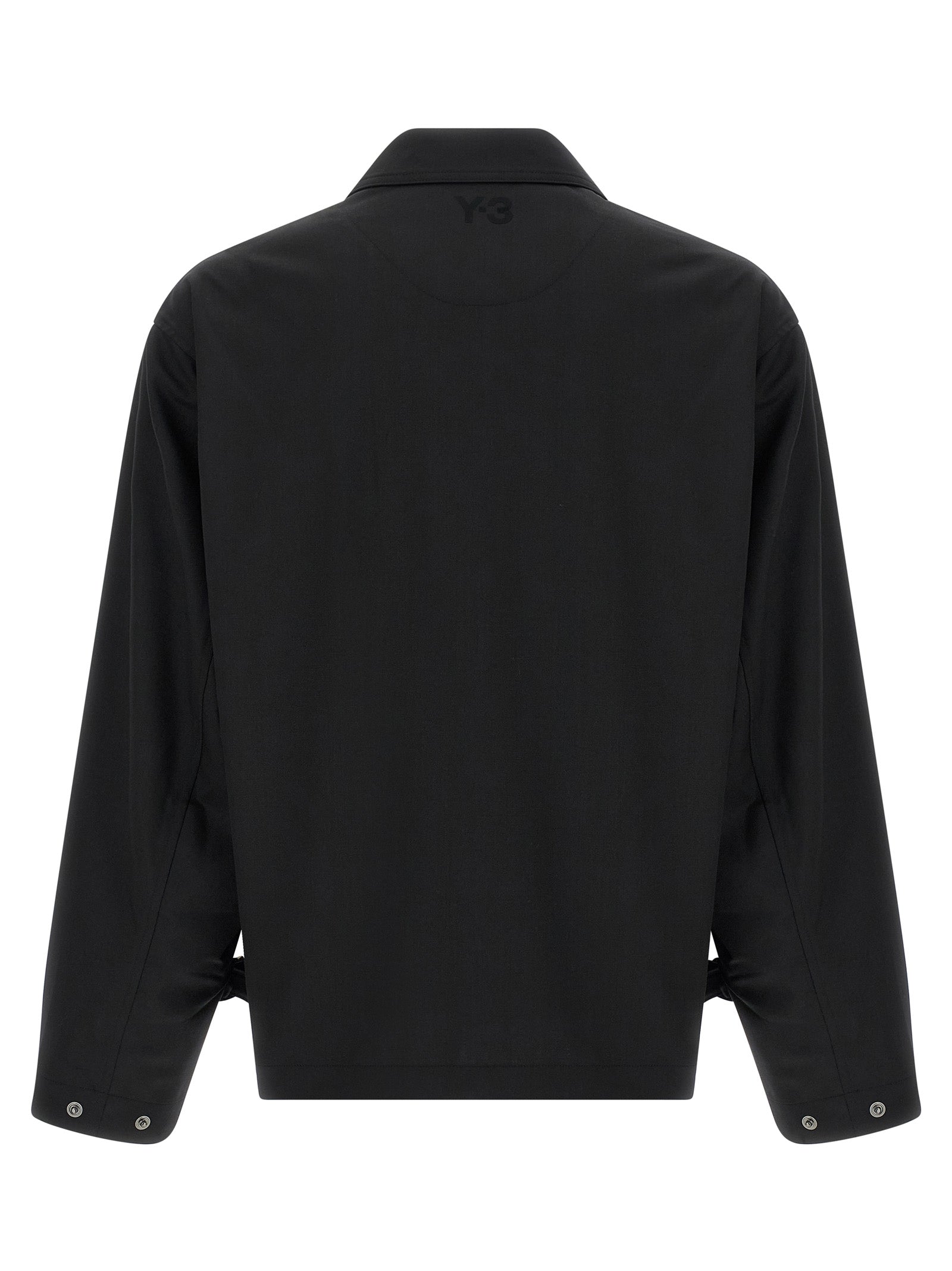 Y-3 Bluson Overshirt Jacket for Men — Black, FW25