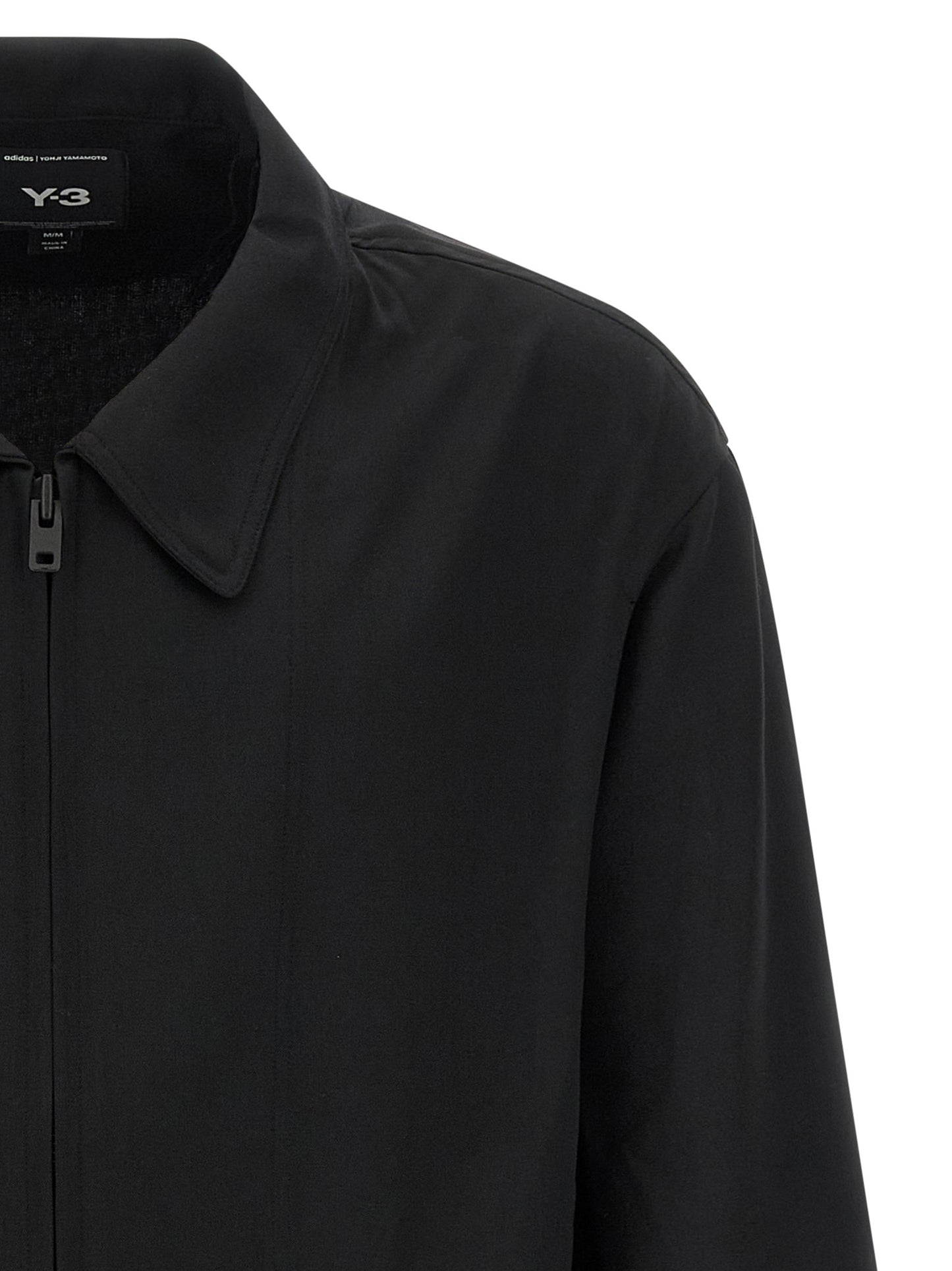 Y-3 Bluson Overshirt Jacket for Men — Black, FW25