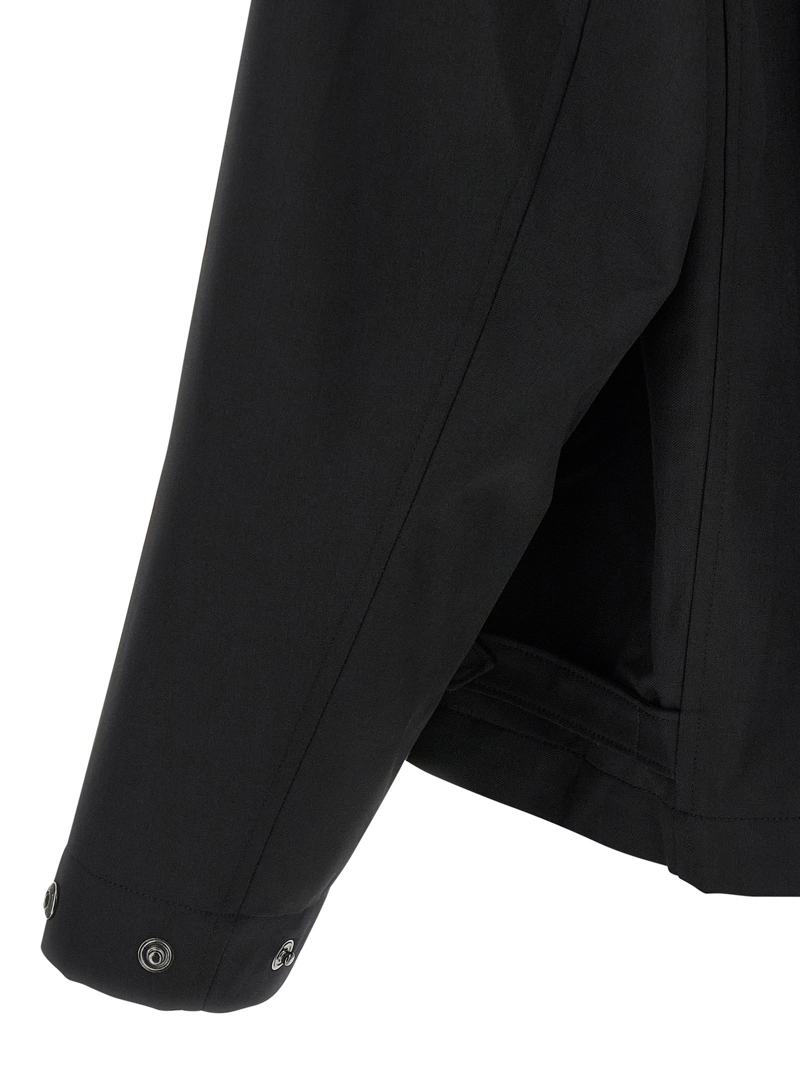 Y-3 Bluson Overshirt Jacket for Men — Black, FW25