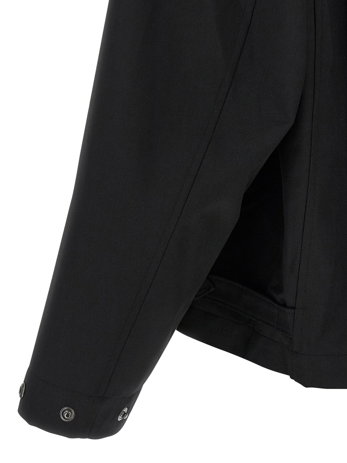 Y-3 Bluson Overshirt Jacket for Men — Black, FW25