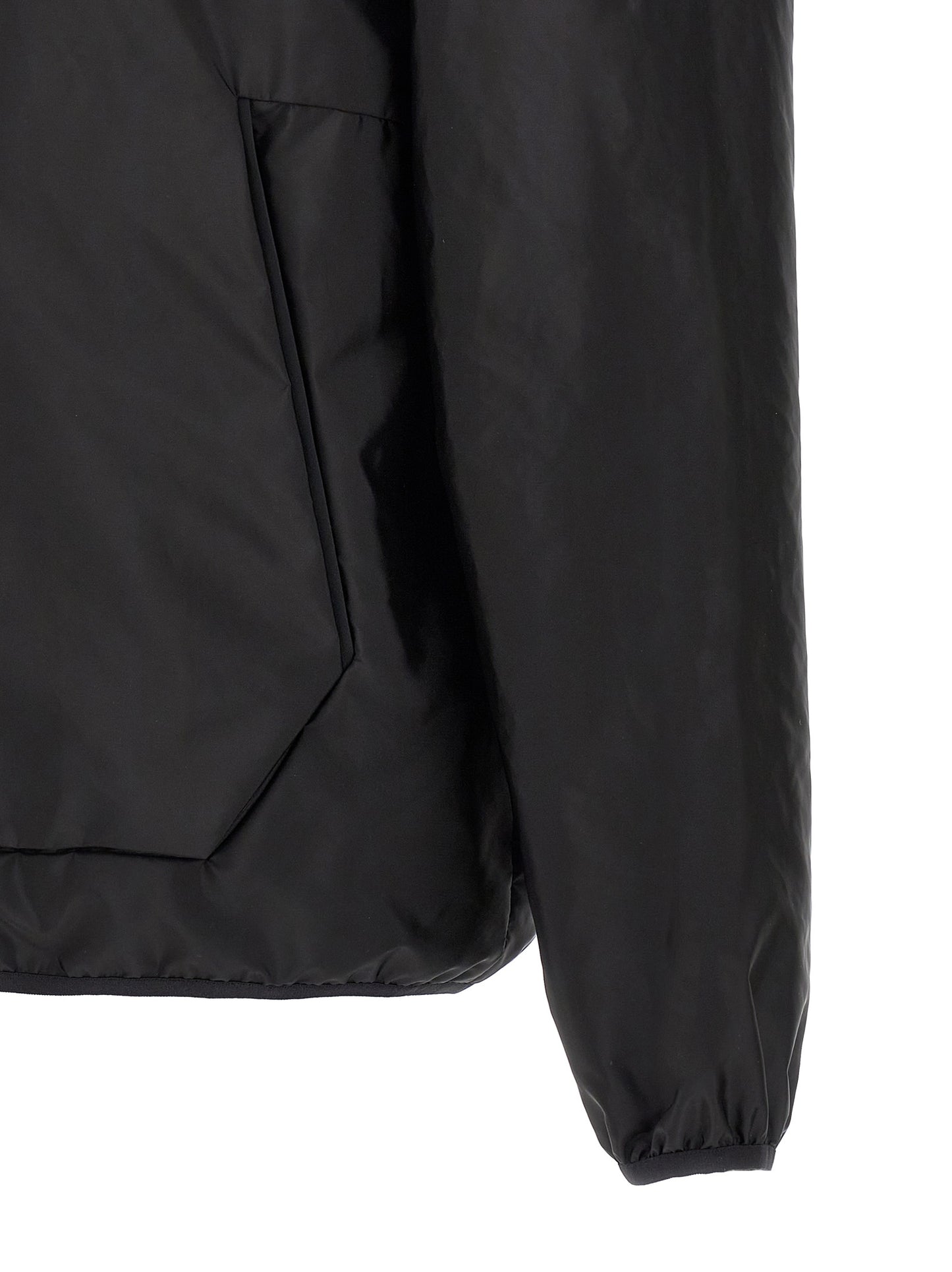 Moncler Granier Raincoat Jacket — Men’s Black, Water-Repellent