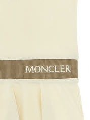 Moncler Enfant Piqué Dress for Girls — White Dress