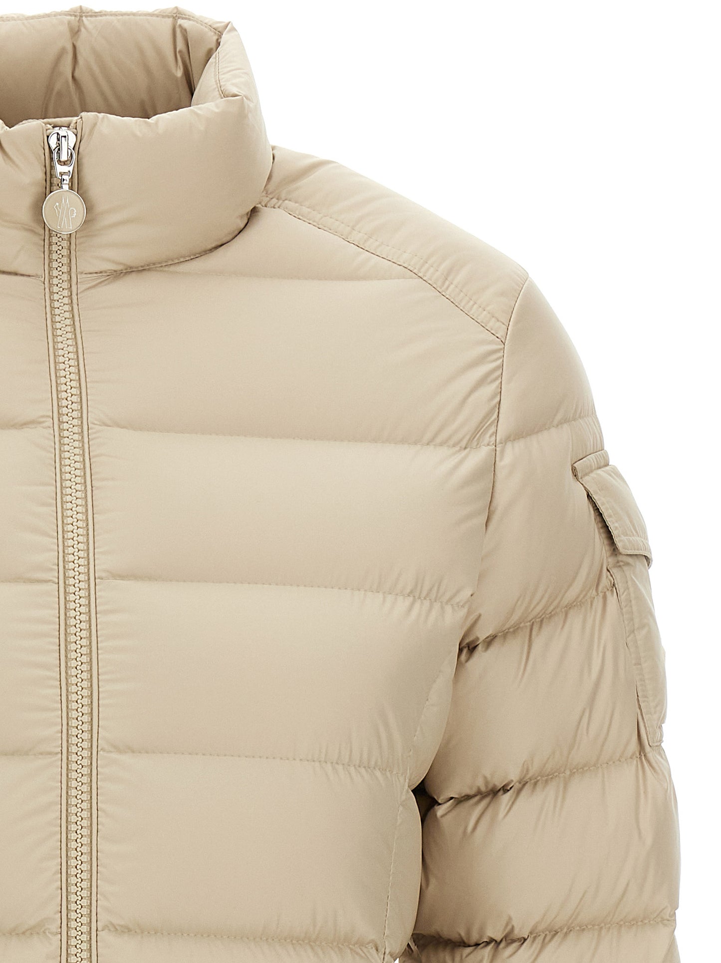 Moncler Igesse Down Jacket — Women's Beige Puffer