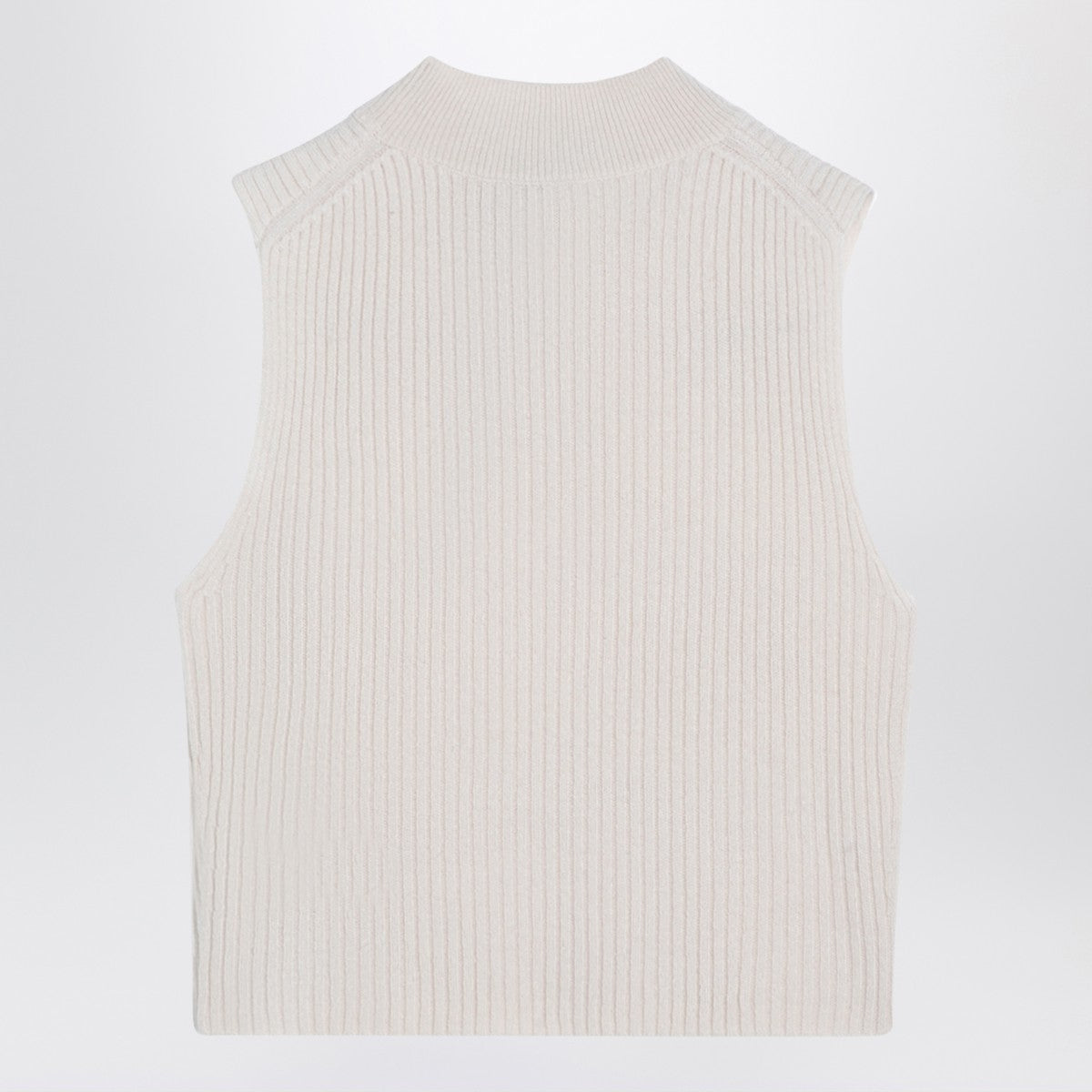 Calvin Klein Ribbed wool waistcoat