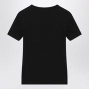 Calvin Klein Black ribbed T-shirt