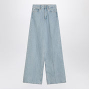 Calvin Klein Wide blue jeans in cotton denim