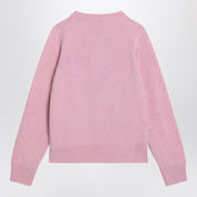 Pink poodle sweater — Ganni wool blend knitwear