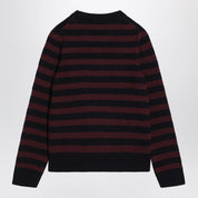 Jersey de rayas con caniche GANNI