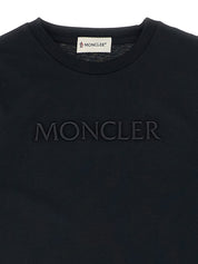 Moncler Enfant Logo Embroidery T-shirt — Topwear