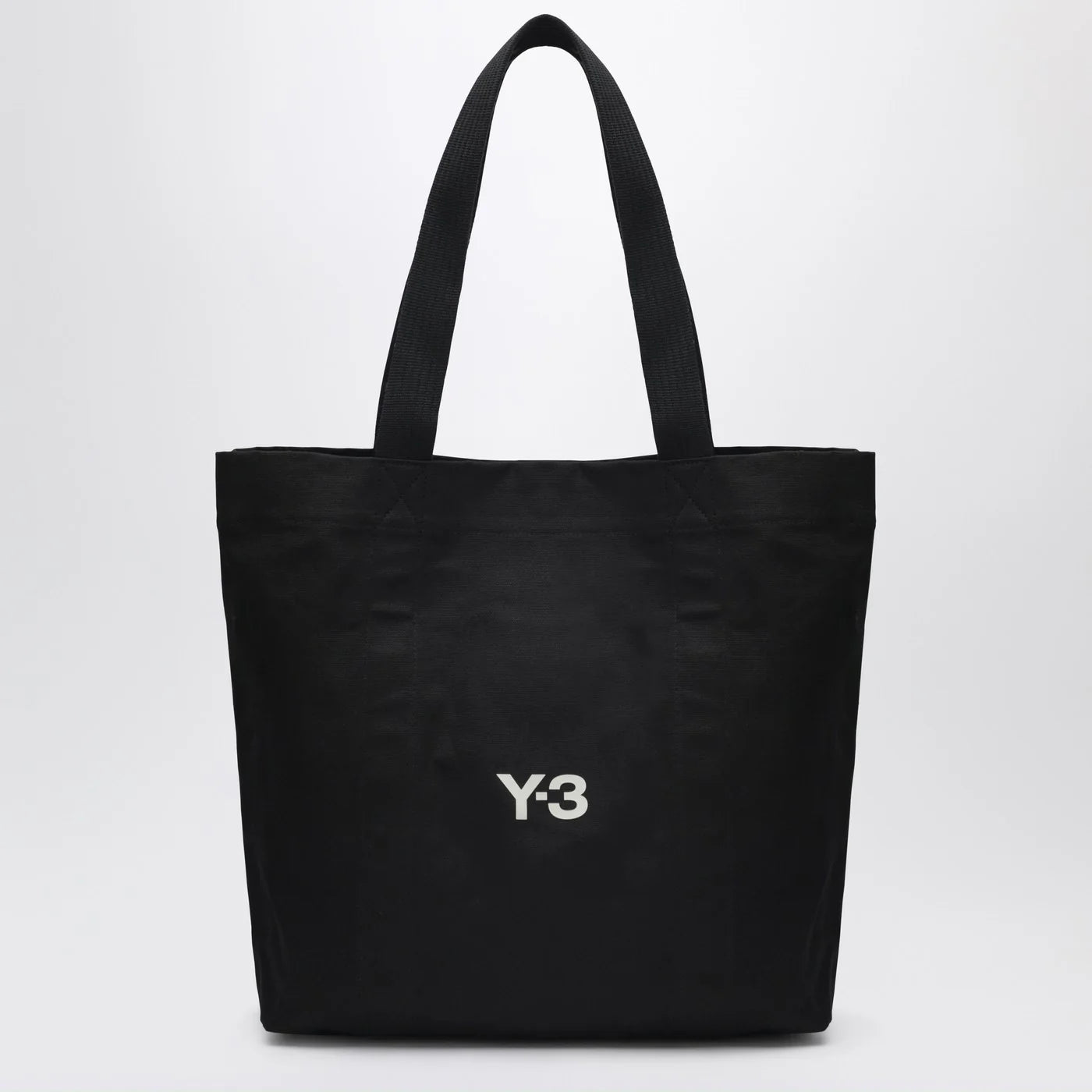 adidas Y-3 Black canvas bag with logo print