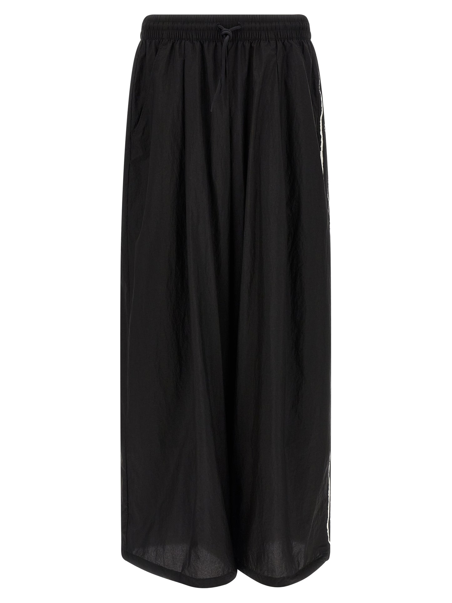 Y-3 Raw Edge 3 Stripe Wide Joggers — Trousers for Women