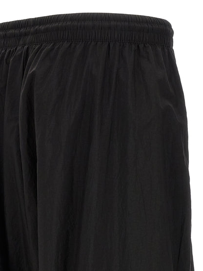 Y-3 Raw Edge 3 Stripe Wide Joggers — Trousers for Women