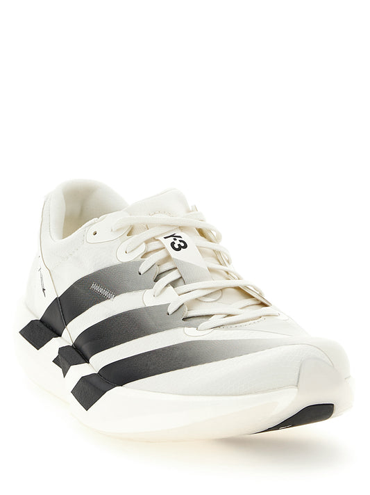 Y-3 Adios 9 Sneakers for Men — White, Ultra-Light