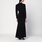 Long black mermaid dress — Norma Kamali