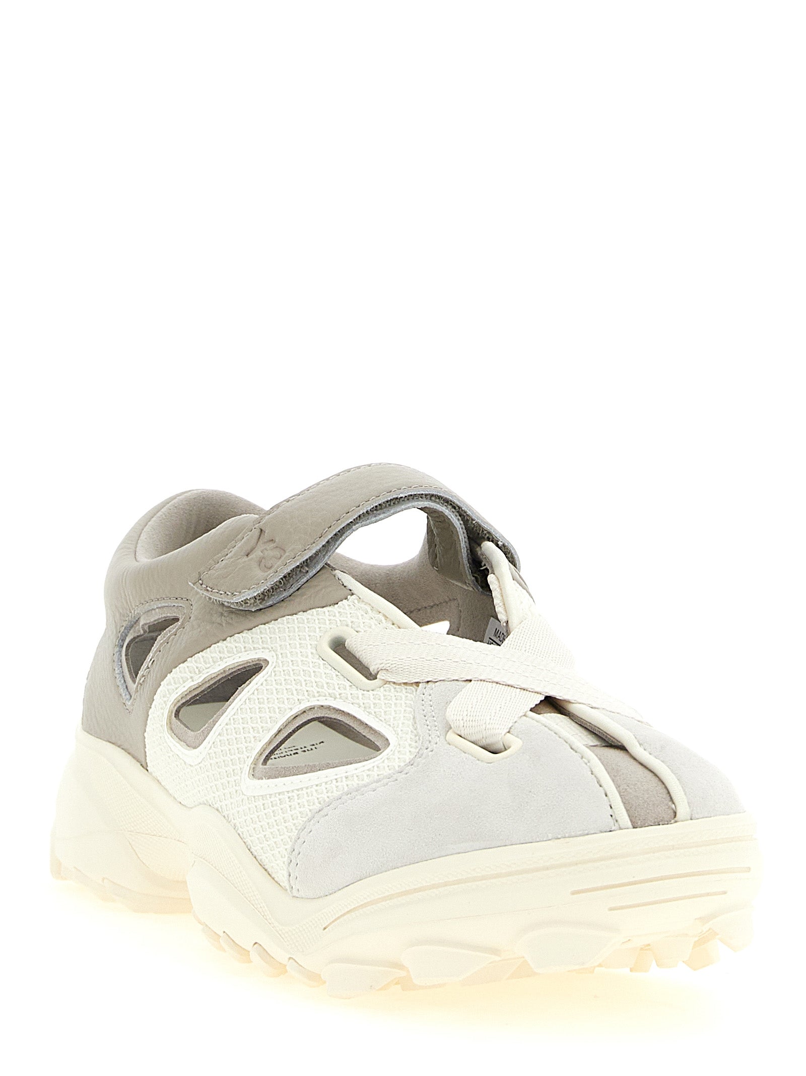 Y-3 GSG9 Sandals — Women’s Gray Leather Sandals
