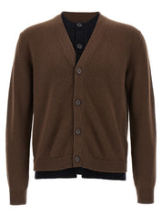 J.w.anderson Contrast Layered Cardigan