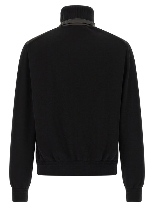 Tom Ford Merino Wool Bomber Jacket for Men — Black