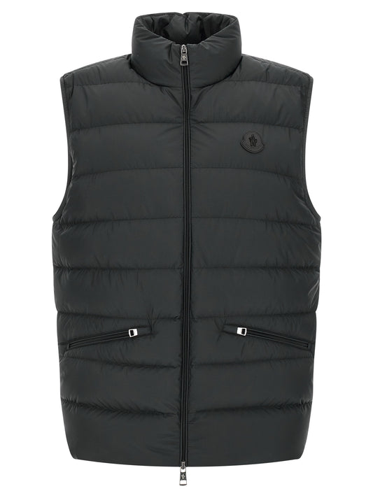 Moncler Lechtal Vest for Men — Slim Quilted Vest