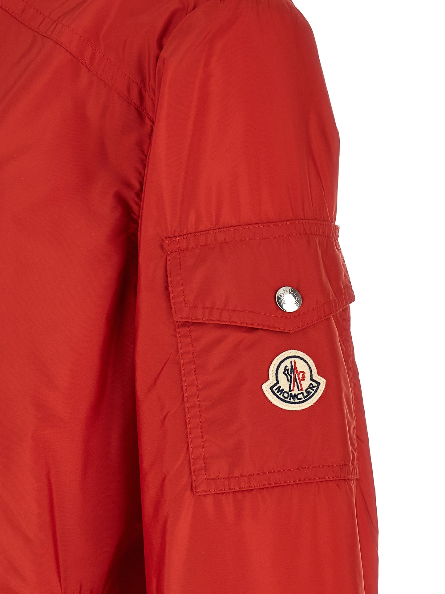 Moncler Etiache Jacket — Men's Red Jacket, Waterproof