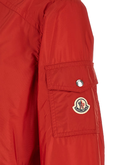 Moncler Etiache Jacket — Men's Red Jacket, Waterproof