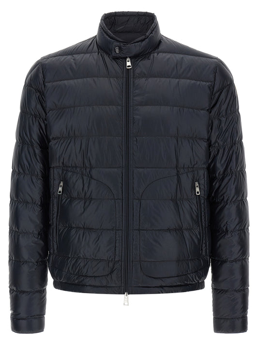 Moncler Acorus Down Jacket for Men — Slim Fit Blue