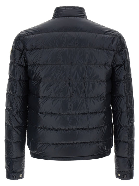 Moncler Acorus Down Jacket for Men — Slim Fit Blue