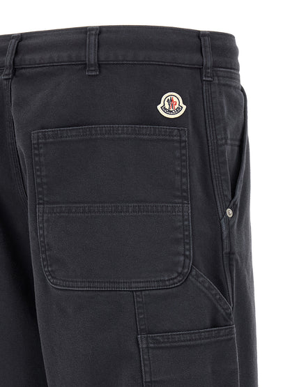 Moncler Cargo Pants — Wide-Leg Trousers for Men