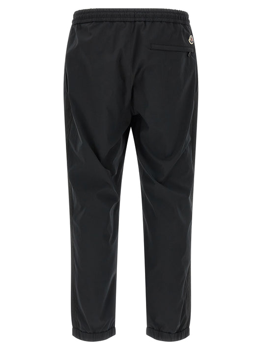 Moncler Grosgrain Tape Joggers for Men — Trousers