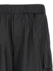 Moncler Ripstop Bermuda Shorts — Men's Black